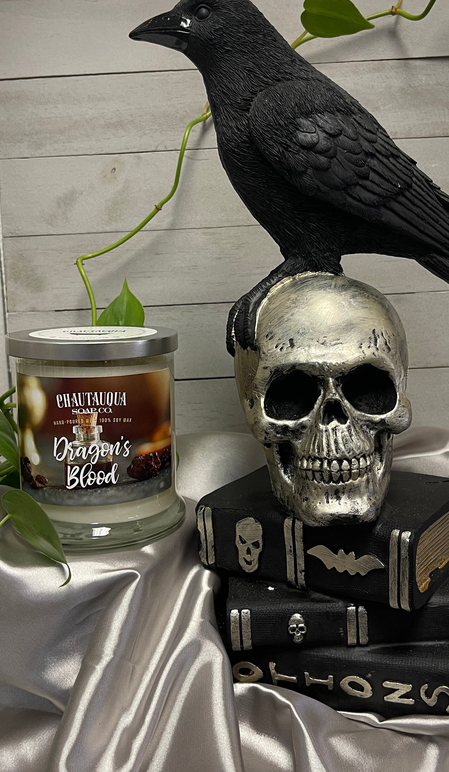 Dragons Blood Wood Wick Candle