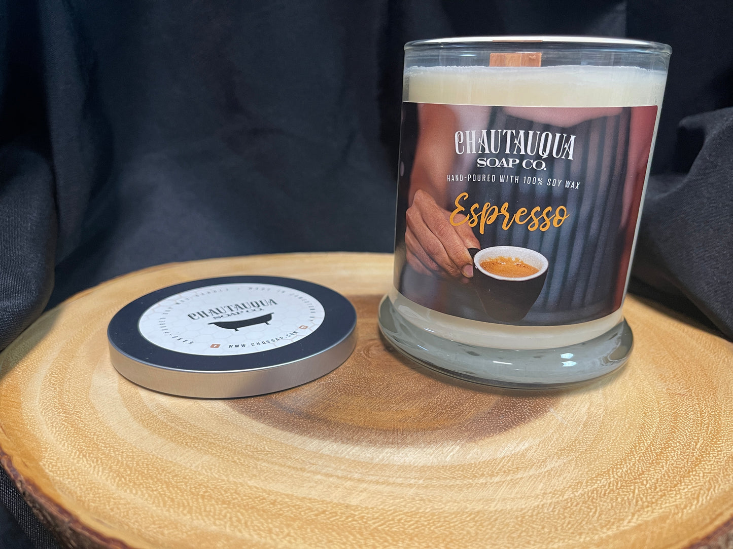 Espresso Wood Wick Candle