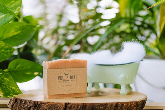 Cedar Mint Organic Cold Process Soap