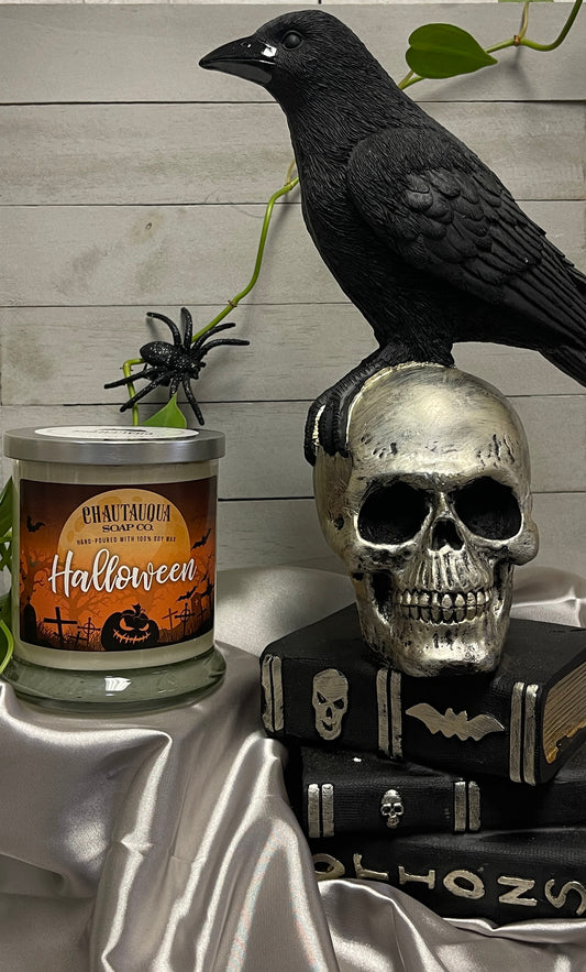 Halloween Wood Wick Candle