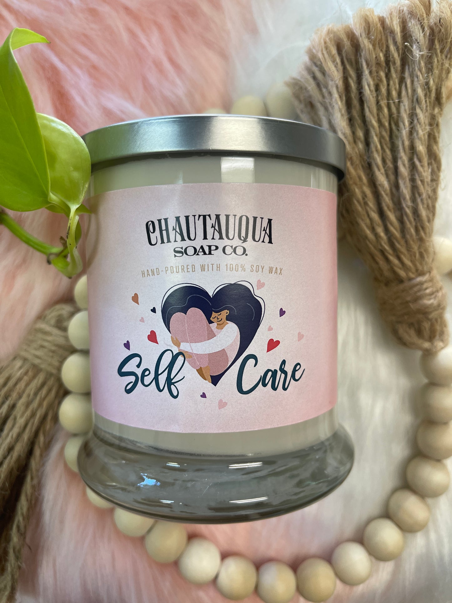 Self Care Wood Wick Candle