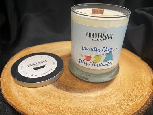 Laundry Day Wood Wick Candle