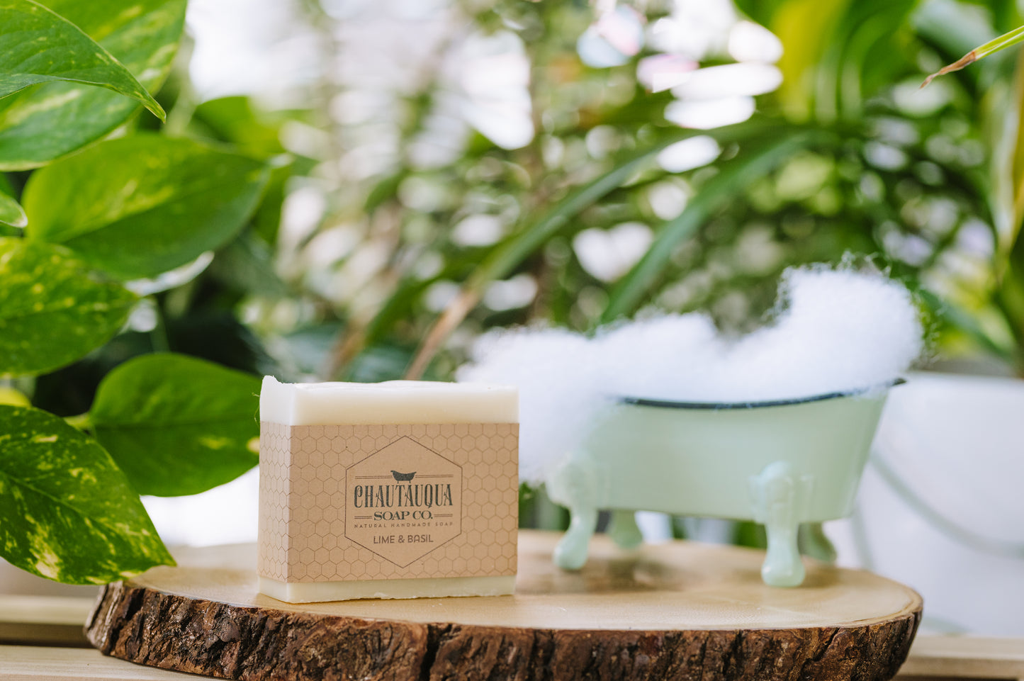 Lime & Basil Organic Cold Process Soap