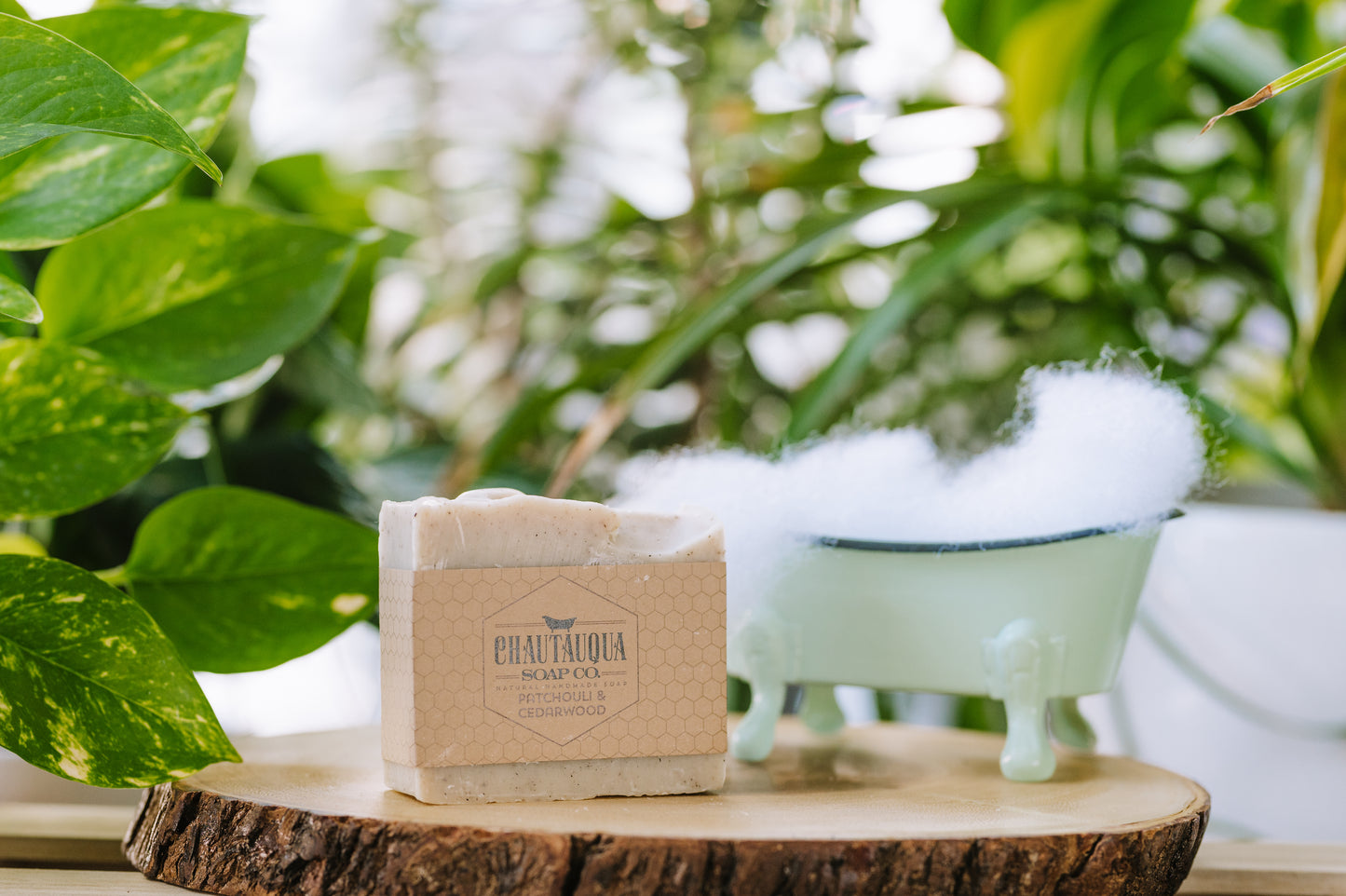 Patchouli & Cedarwood Organic Cold Process Soap