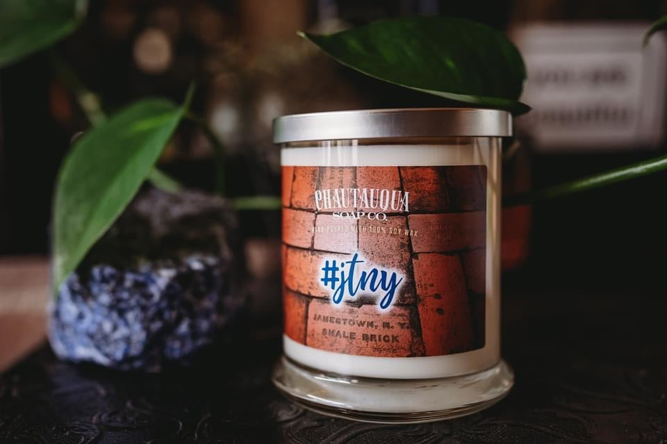 #jtny Wood Wick Soy Wax Candle