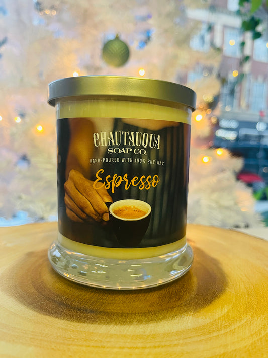 Espresso Wood Wick Candle